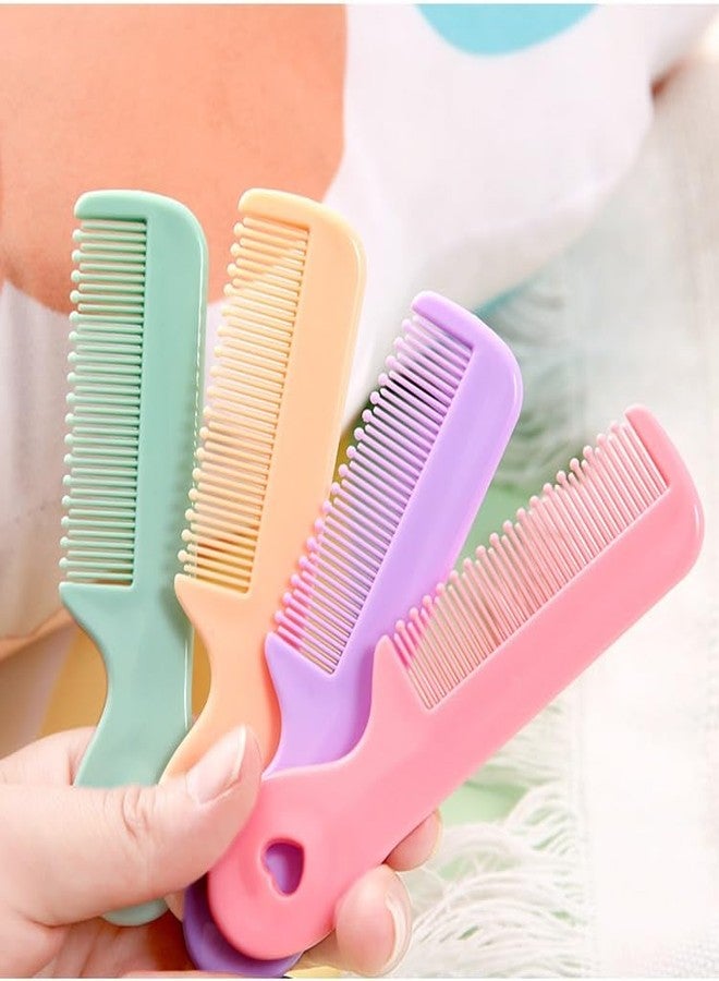 Pluzmecalm 6Pcs Colorful Round Tip Baby Cute Comb Small CuteNewborn Infant Hair Combs Baby Grooming Hairdressing - Image 3